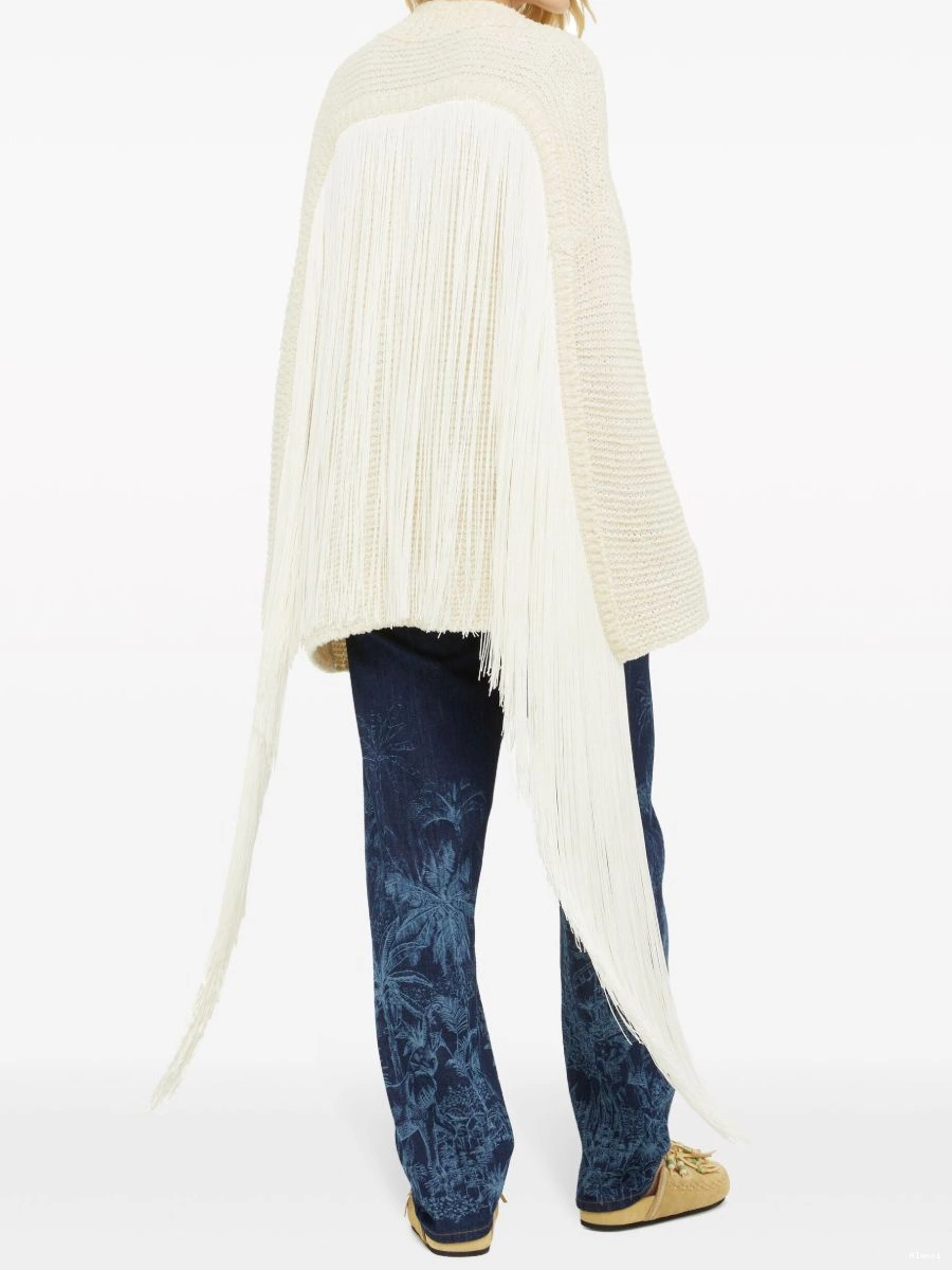 Affordable Women Bright Alanui cardigan Hues fringed 0713